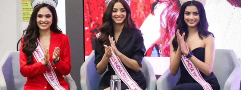 Femina Miss India 2024 winners spark inspiration at Bennett University